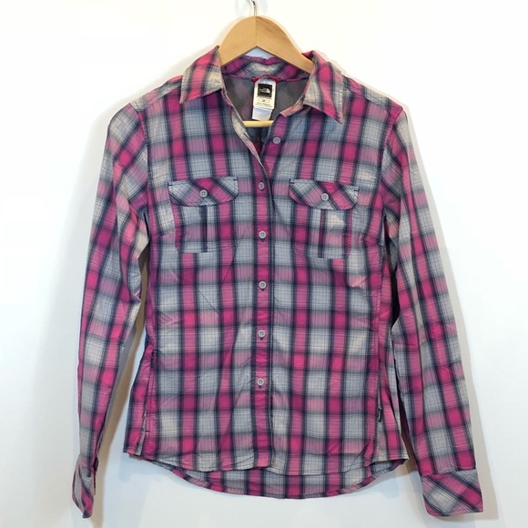 The North Face Tops - The North Face | Plaid Vapor Wick Button Down